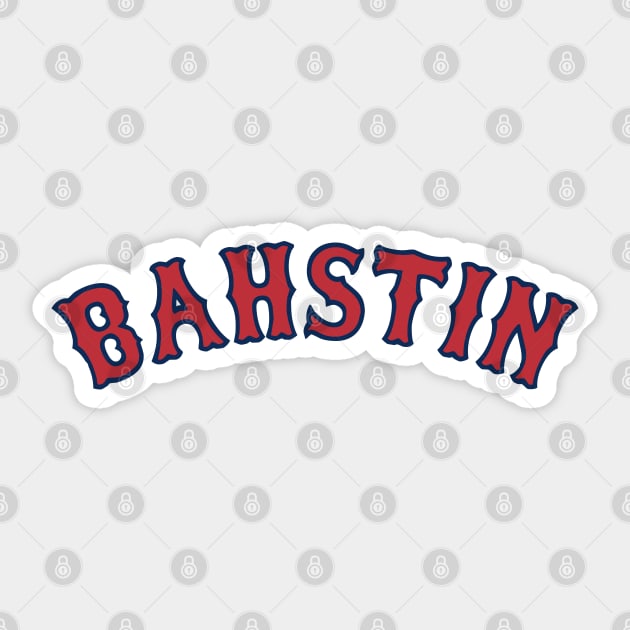 BAHSTIN - White 1 Sticker by KFig21